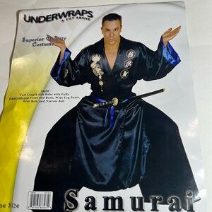 Samurai Mens Underwraps Halloween Costume One Size